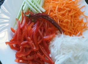 Карп по-китайски с овощами - фото шаг 5