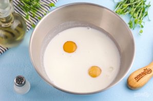 Блины на кефире заварные - фото шаг 3