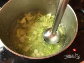 Сливочный соевый соус с брокколи - фото шаг 4