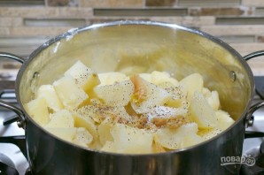 Запеченное с чесноком картофельное пюре - фото шаг 3