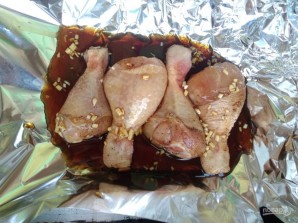 Куриные голени в медово-соевом маринаде - фото шаг 6