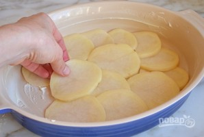 Картофель со сливками в духовке - фото шаг 3