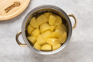Чесночное картофельное пюре - фото шаг 3