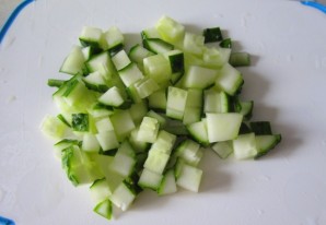 Салат с цветной капустой с майонезом - фото шаг 2