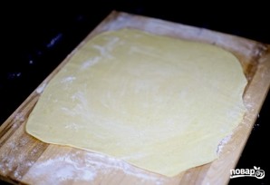 Слоеное тесто на самсу - фото шаг 13