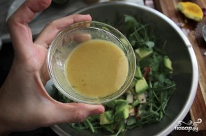 Салат из руколы и авокадо - фото шаг 3