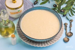 Блины дрожжевые на молоке - фото шаг 5