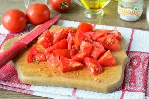 Цукини с помидорами и перцем на зиму - фото шаг 4