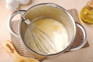 Пирог с сыром на сковороде - фото шаг 5