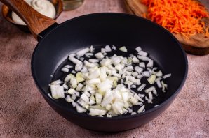 Печень с морковью и луком - фото шаг 5