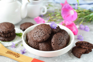 Мягкое шоколадное печенье - фото шаг 8