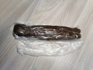 Шоколадная колбаска из поленты "Bravolli" - фото шаг 6