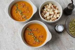 Постный суп из тыквы - фото шаг 11