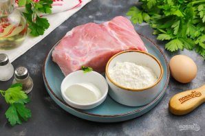 Отбивные из свинины в кляре