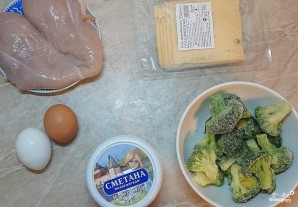 Куриная грудка с брокколи и сыром - фото шаг 1