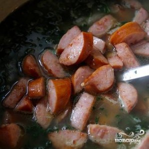 Суп с капустой кале и картофелем - фото шаг 5