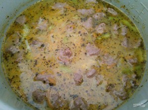 Овощной суп с льняными клёцками - фото шаг 8