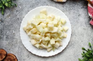 Варенье из дыни и яблок - фото шаг 3