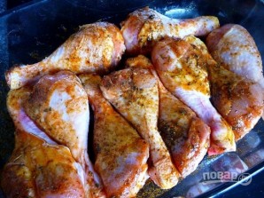 Голени куриные в духовке - фото шаг 2