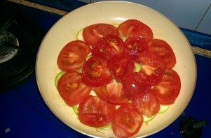 Омлет с кабачками и помидорами - фото шаг 3