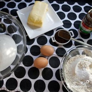 Печенье с фундуком и эспрессо - фото шаг 1