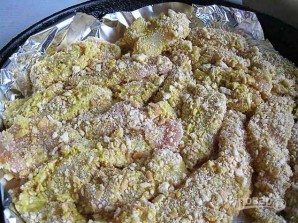 Куриное филе в панировке из сырных крекеров - фото шаг 3
