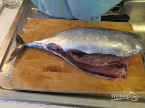 Паста "Каламарата" с рыбным соусом - фото шаг 1