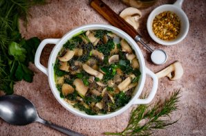 Постный грибной суп - фото шаг 13