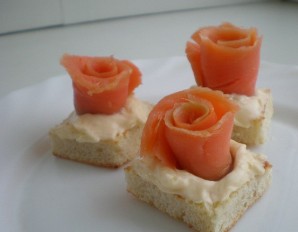 Маленькие закусочные бутерброды - фото шаг 3