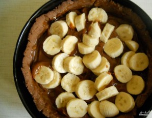 Шоколадно-банановый торт - фото шаг 3