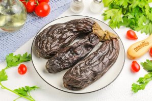 Печеные баклажаны на зиму - фото шаг 5