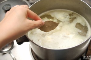 Куриный суп с лапшой роллтон - фото шаг 2