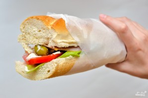 Cэндвич "как в Сабвей" - фото шаг 5