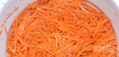 Вкусная корейская морковка - фото шаг 4