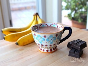 Горячий шоколад с бананом - фото шаг 4