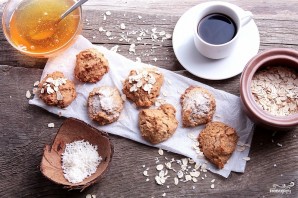 Овсяное печенье с кокосовой стружкой - фото шаг 7