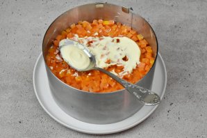 Салат с гранатом - фото шаг 8