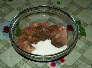 Куриная грудка с грибами и сыром - фото шаг 4