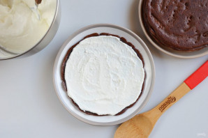 Шоколадный торт на сковороде - фото шаг 13
