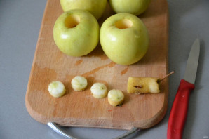 Яблоки в "платочках" - фото шаг 3