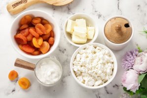 Пасха с курагой - фото шаг 1