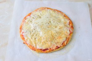 Пицца с сыром "Моцарелла" - фото шаг 9