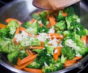 Макароны с мясом и овощами - фото шаг 10