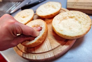 Бутерброды с шампиньонами и сыром - фото шаг 3