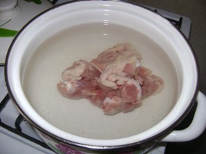 Куриный суп с сухариками - фото шаг 1