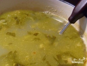 Суп из консервированного щавеля - фото шаг 7