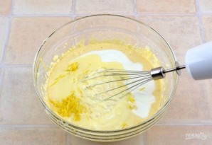 Простой рецепт лимонного пирога - фото шаг 3