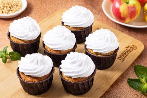 Маффины с яблоками