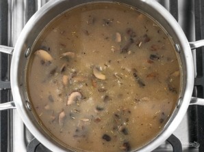 Суп с шампиньонами и сливками - фото шаг 5