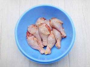 Куриные голени горячего копчения - фото шаг 3